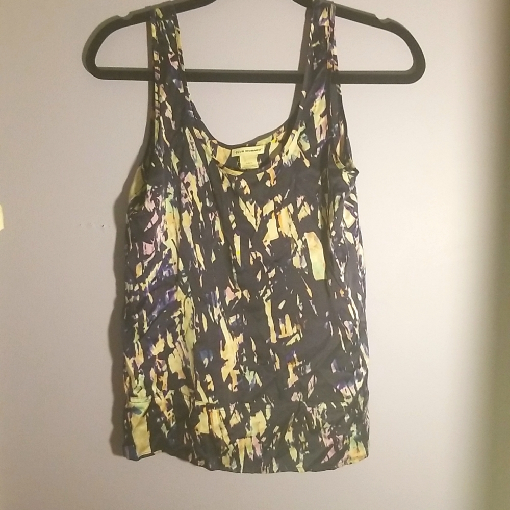 Club Monaco 100% silk tank, XS
